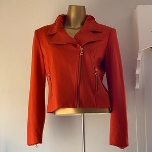 Cropped Jacket size medium Patriza Luca Milano. Zipper details, Y2K  Style